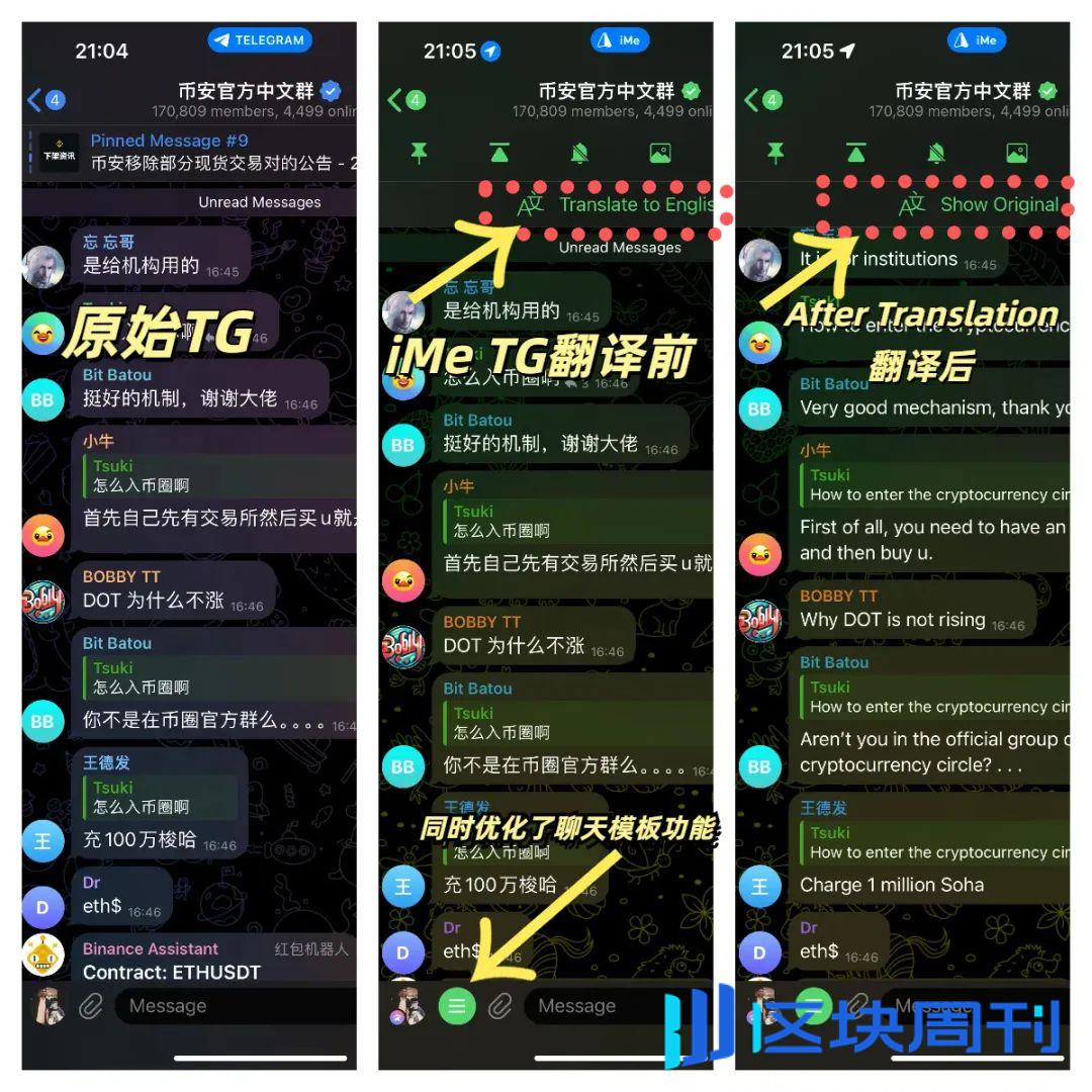 深度解读 Telegram Web3 生态之翼：iMe Messenger LIME 长期价值