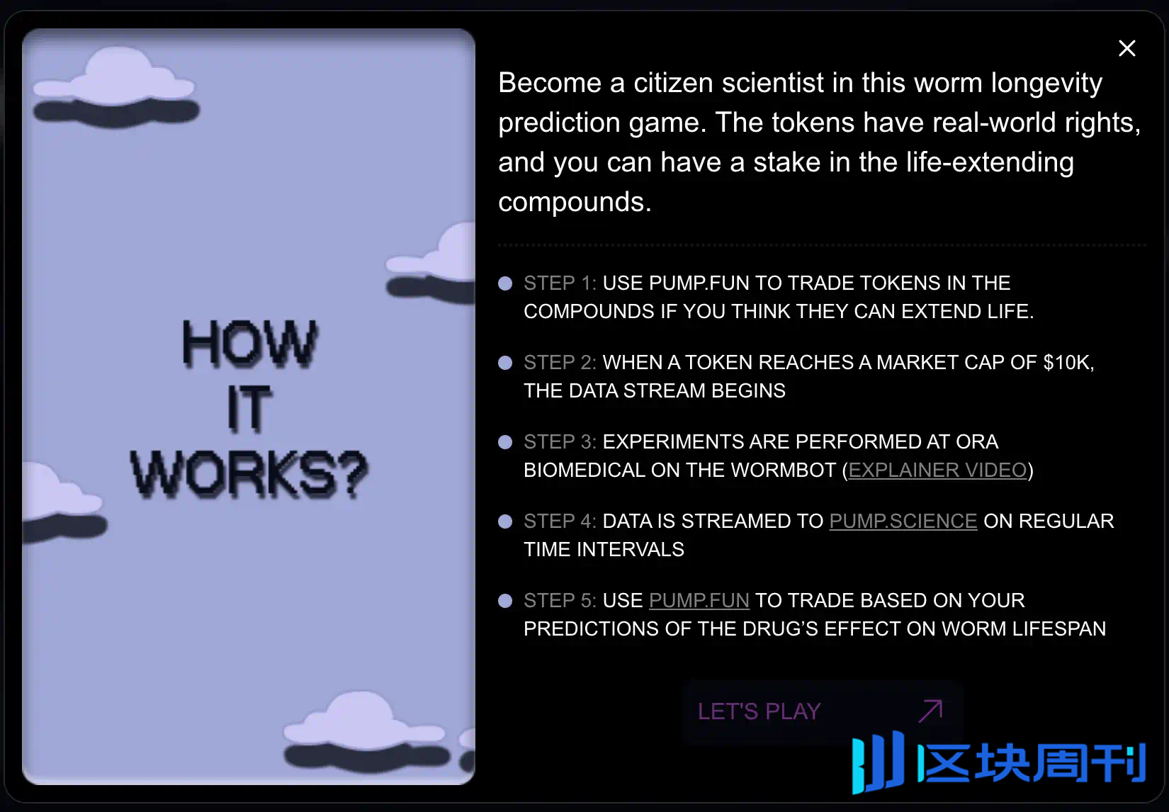 DeSci 龙头也整活，Pump.science 能玩好“生物科学meme”吗-区块周刊BlockWeeks