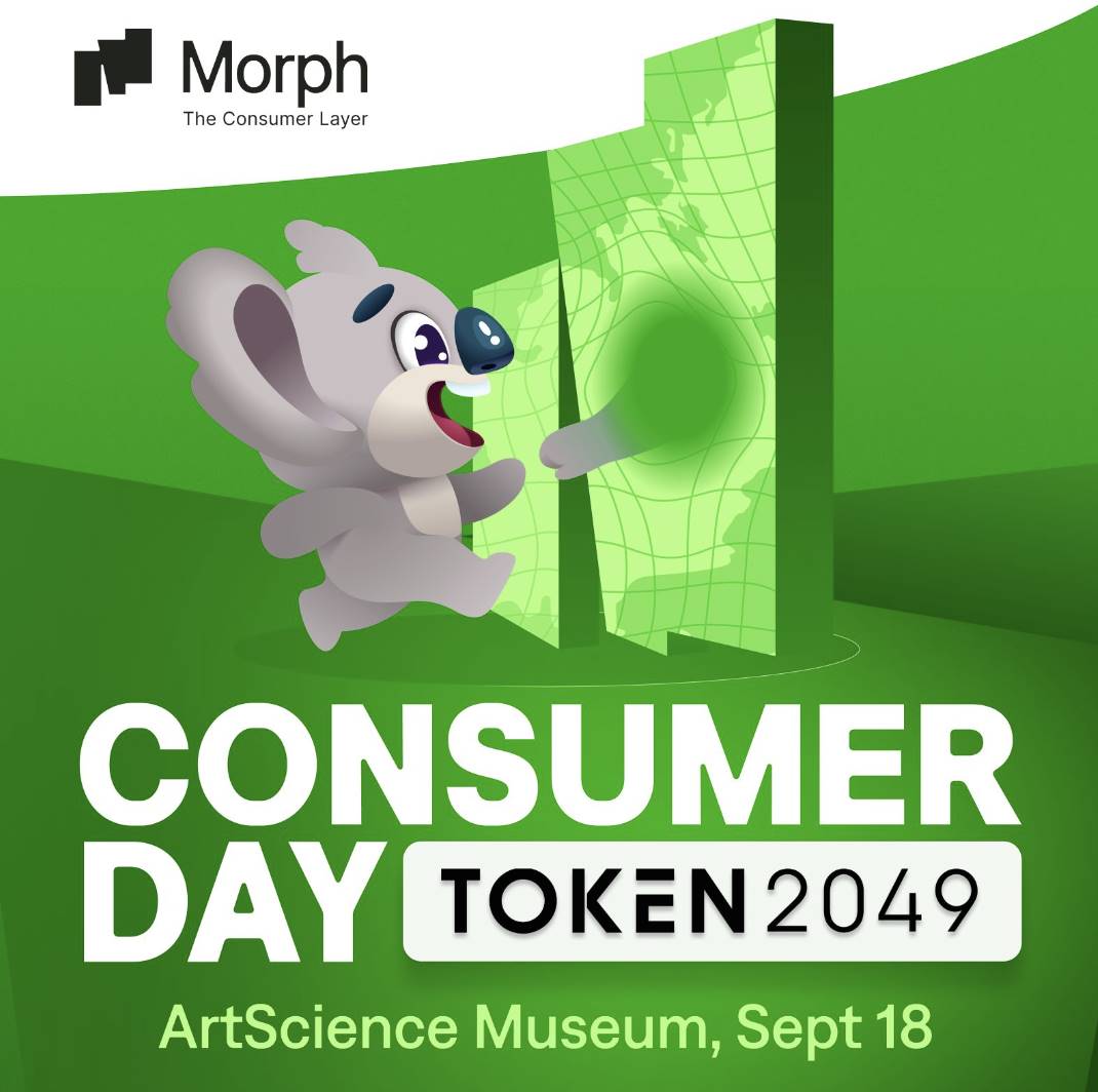 相约 TOKEN2049，在狮城与 Morph 共话「Consumer Day」