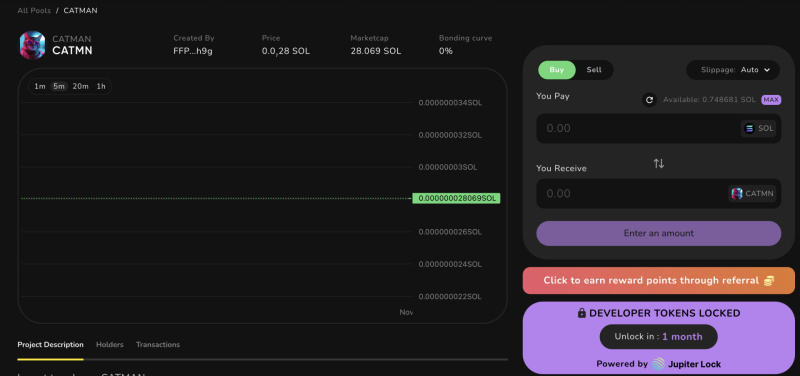 Ape On推出新型代币锁定功能，助力Solana项目安全启动