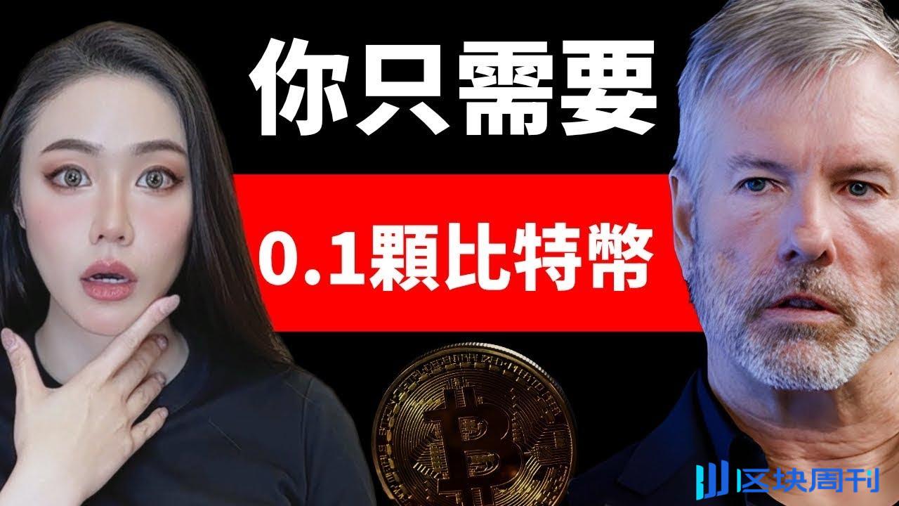 对话 MicroStrategy 创始人：比特币将重塑全球财富格局，是经济不稳定人群的出路