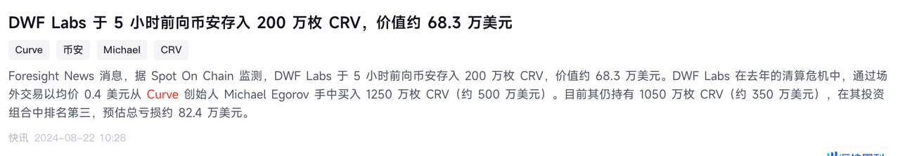 老牌 DeFi 龙头 CRV 因何而涨？哪些相关代币值得关注？