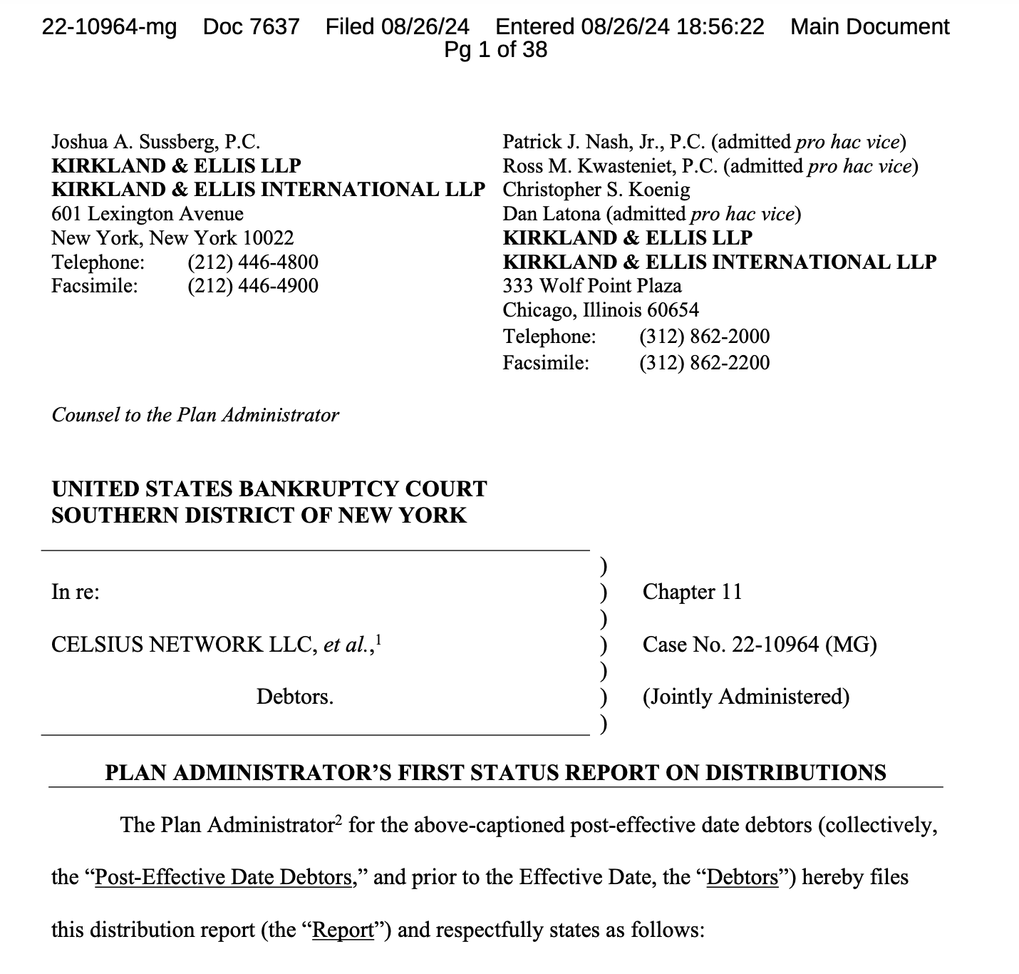 FTX 破產案波折不斷：Celsius 不服法院裁定，為 4.44 億美元索賠案再度上訴