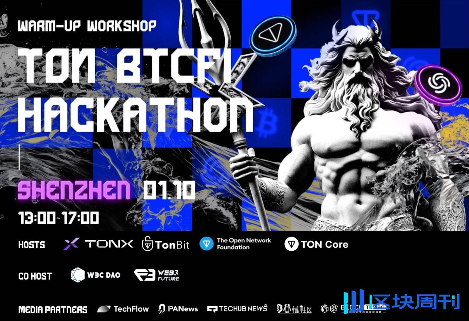 TON Global BTCFi Hackathon 深圳站即将盛大开启，百万美金赏金池等你挑战