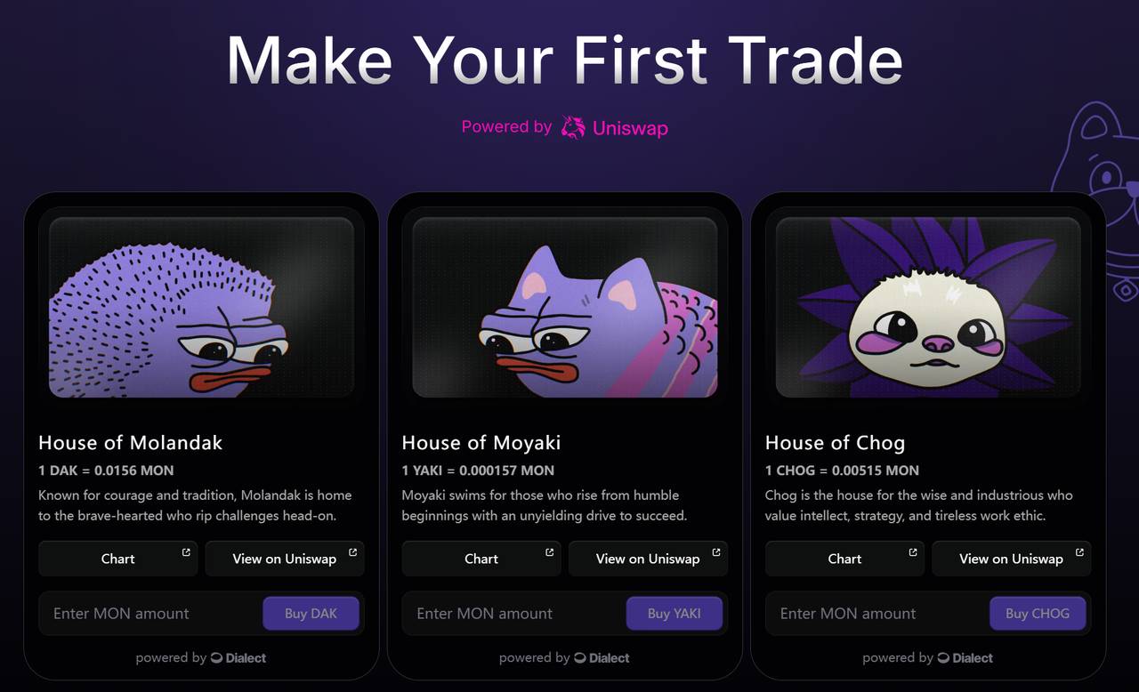 淘金手册：天王公链Monad 上线测试网，速览交互指南-区块周刊BlockWeeks