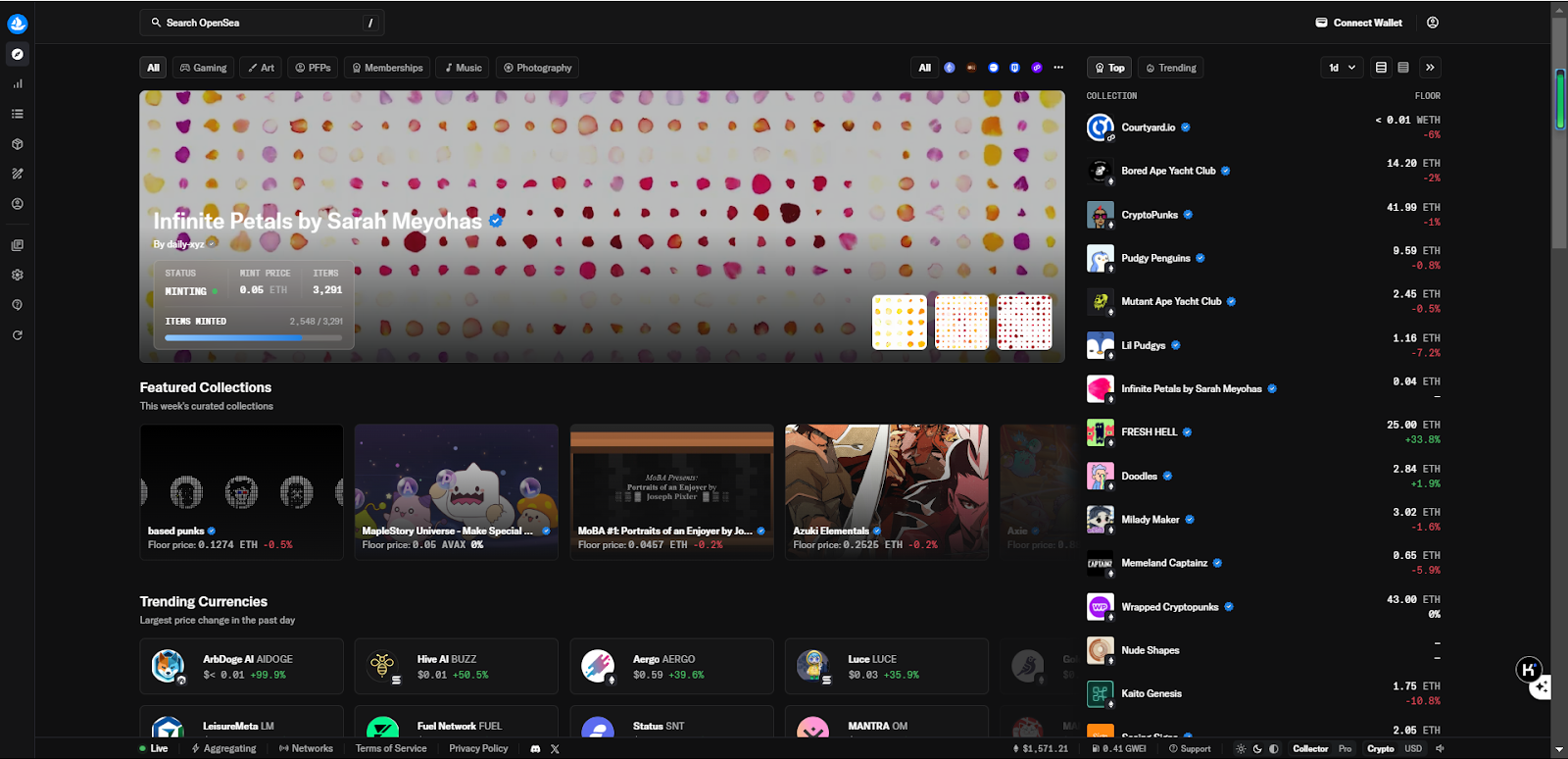 SEC 放行+ Solana 回归：OpenSea 的「SEA 空投」是NFT 市场的「救世主」吗？ -区块周刊BlockWeeks