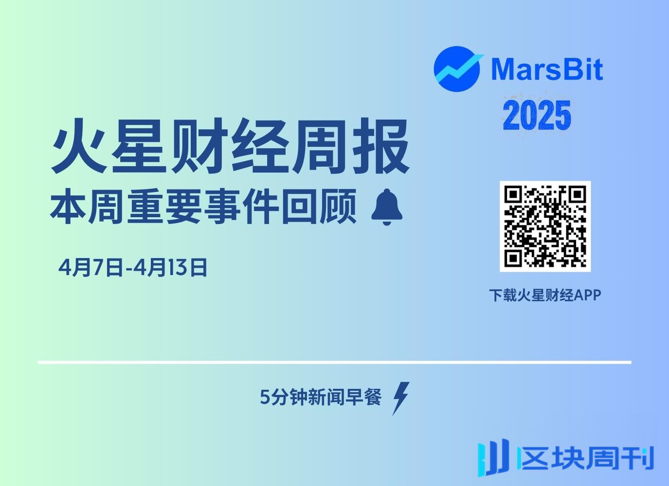 火星周报| 特朗普关税政策反复无常，全球金融市场上蹿下跳，比特币重返85000美金-区块周刊BlockWeeks