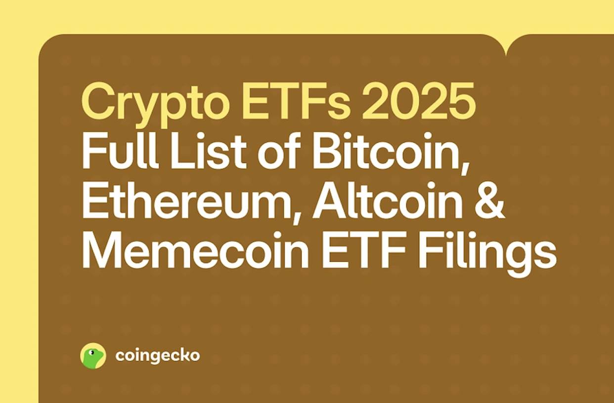 山寨ETF 热潮现状：详览2025 年加密ETF 申请-区块周刊BlockWeeks