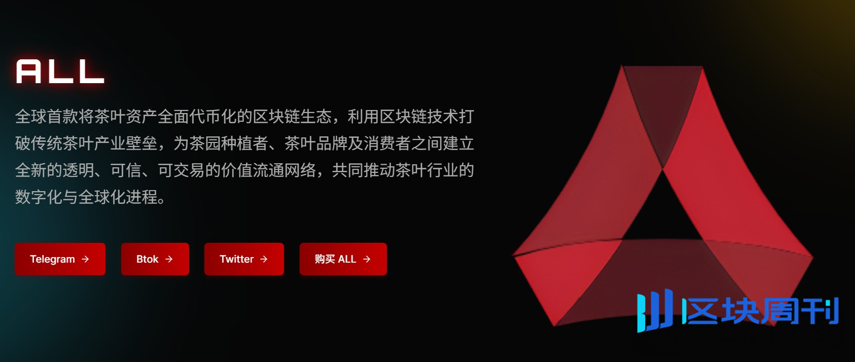 全球首款茶叶代币ALL：开启茶产业数字化革命