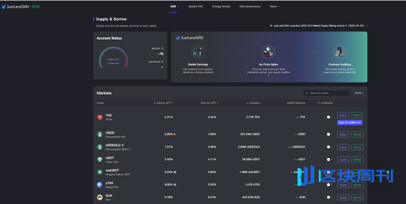 波场 TRON：“稳定币霸主”背后的 DeFi 生态引擎