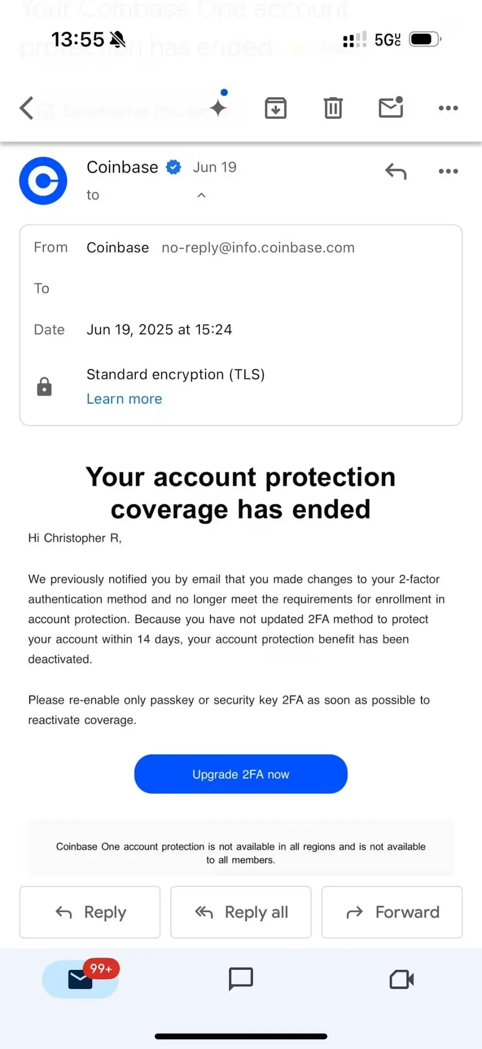 ​​Coinbase钓鱼骗局“教科书”：连专家都惊出一身冷汗的攻击复盘与防诈指南​​ 