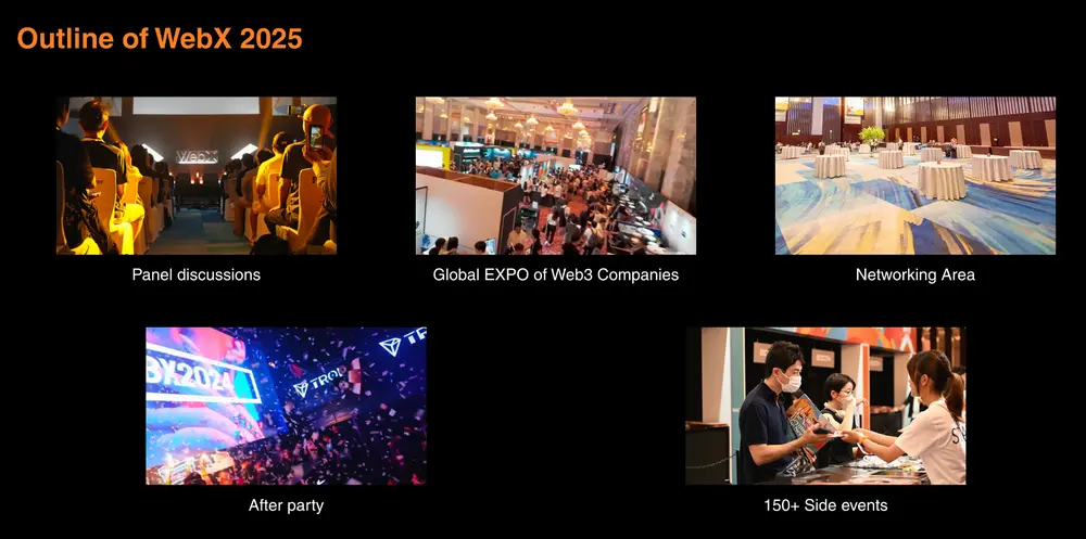 2025日本最大Web3盛会WebX将于8月25日至26日在东京举行