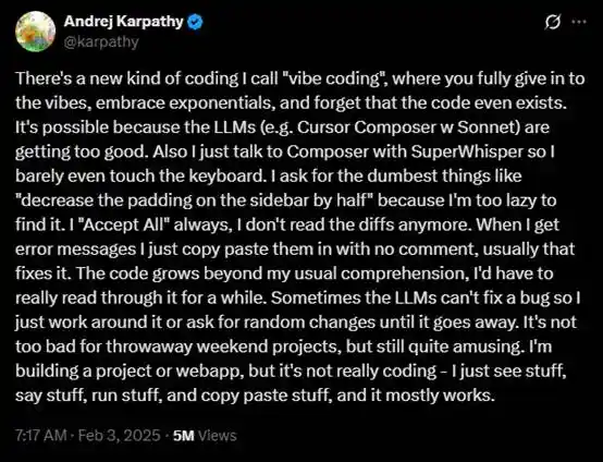 vibe coding