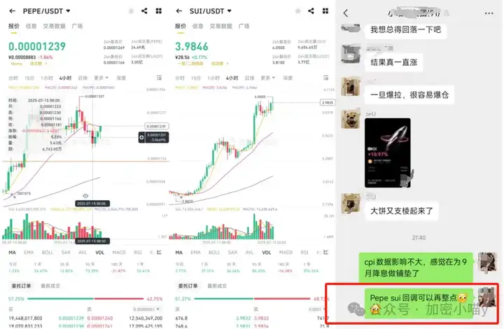 CPI落地，巨鲸砸盘，比特币还能涨吗？以太坊3000破局信号清晰了？PEPE、SUI 教你玩赚另类山寨！