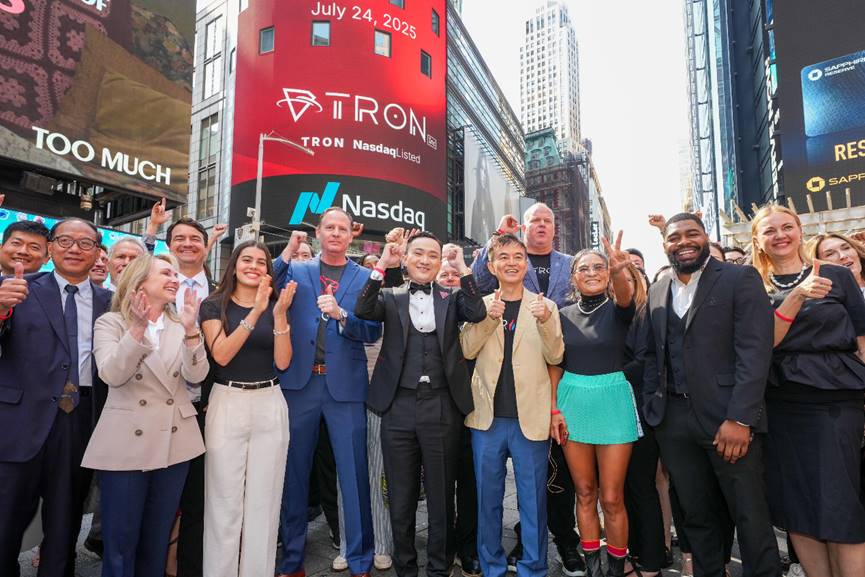 从币安到纳斯达克再到太空：波场 TRON ECO 如何在七月定义生态新维度？