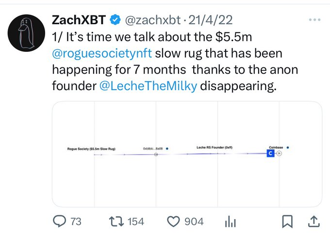 从被骗 1.5 万美金到币圈纪检委，链上侦探 ZachXBT 成长史