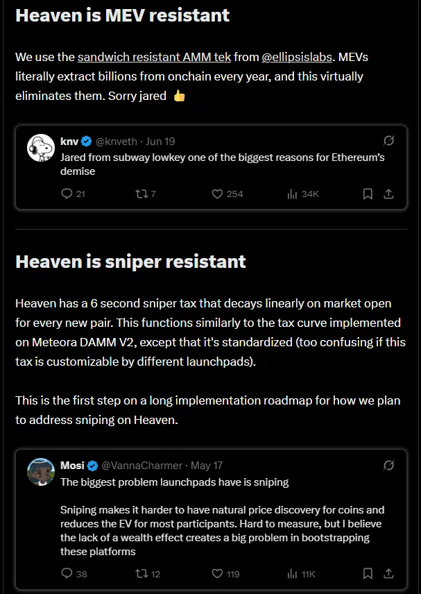 速览新晋发射台 Heaven 和代币 LIGHT：100% 收入回流，能挑战 Pump.fun 吗？