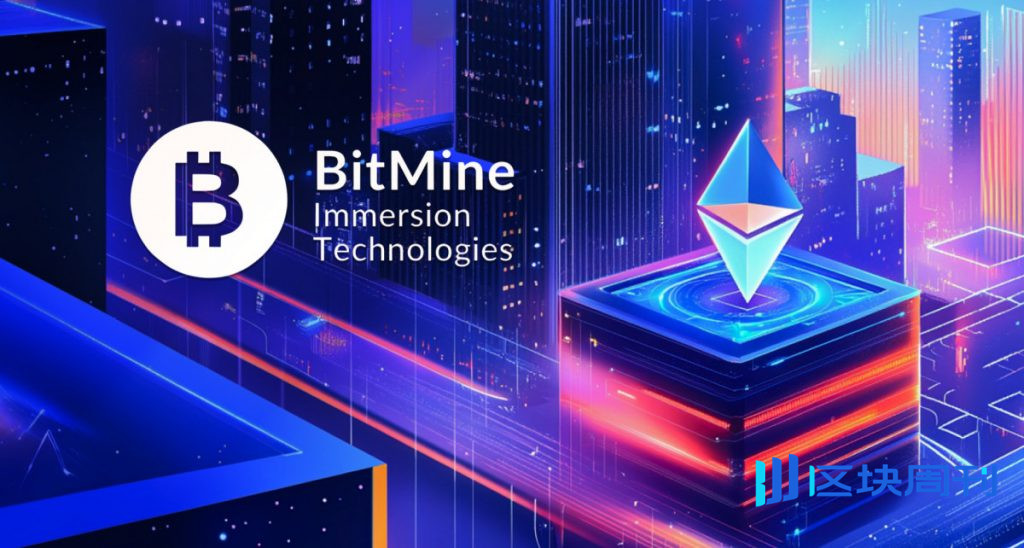 BitMine Immersion 報告其加密貨幣和現金持有量達 8.82 億美元，成為全球最大的以太坊金庫