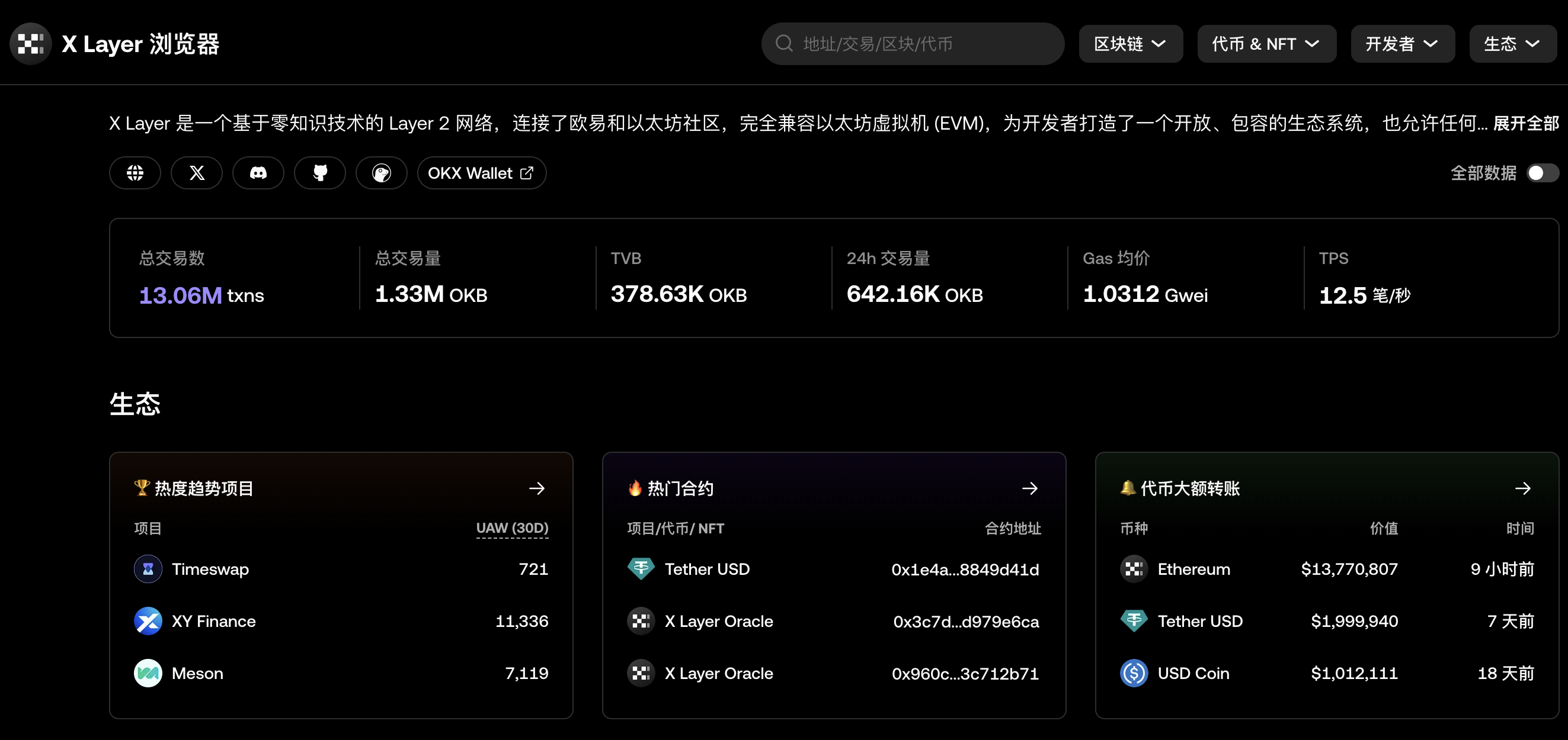 交易所“链上生态战”打响，X Layer能否封王？