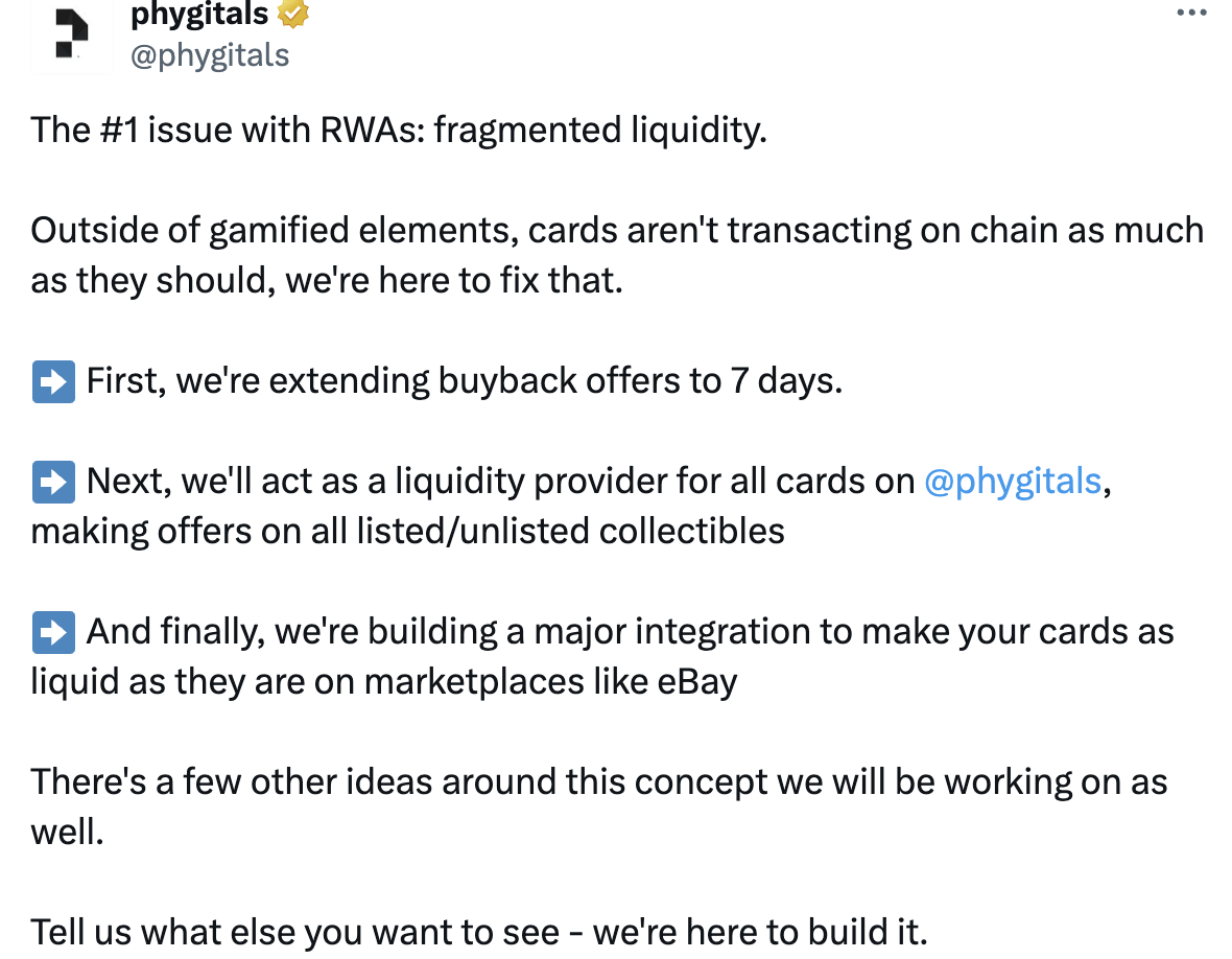 接棒$CARDS？详解宝可梦卡牌 RWA 交易平台 Phygitals