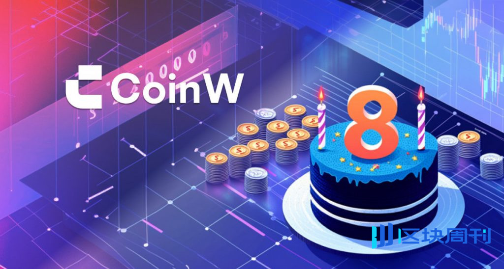 15萬用戶、數萬億交易量以及CoinW 8年的承諾