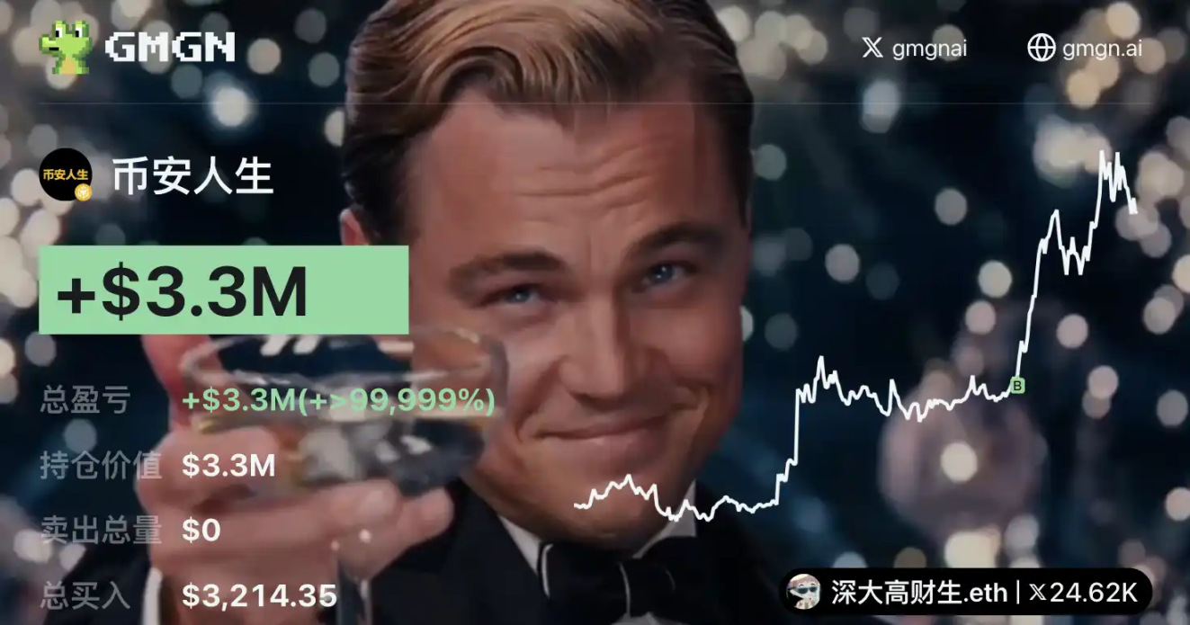 “币安人生”疯涨背后，是CZ与何一掌握了流量密码