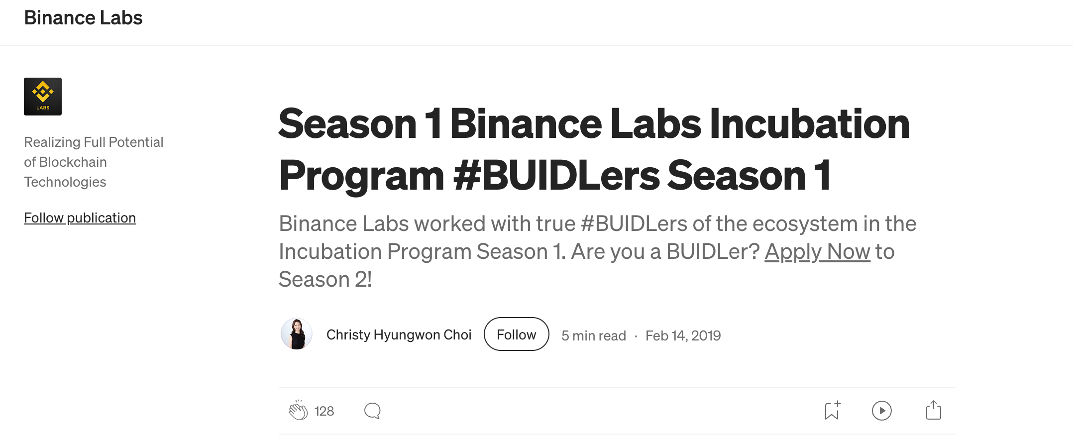Hyperliquid 背后的男人，7 年前曾在 Binance Labs 孵化营里做学徒