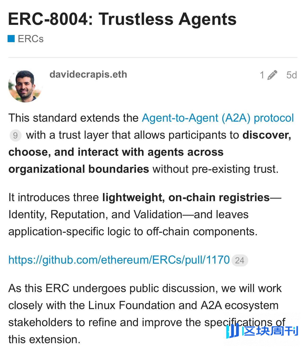 x402 逐渐内卷，提前挖掘 ERC-8004 里的新资产机会