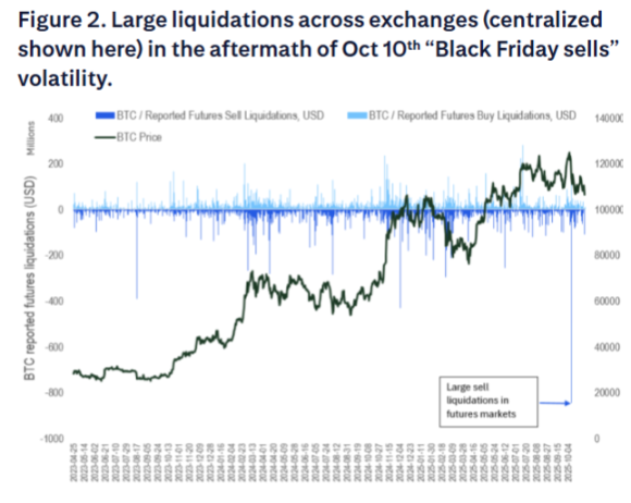 比特币的本轮调整：在「四年大周期」尾声，政府关门加剧了流动性冲击