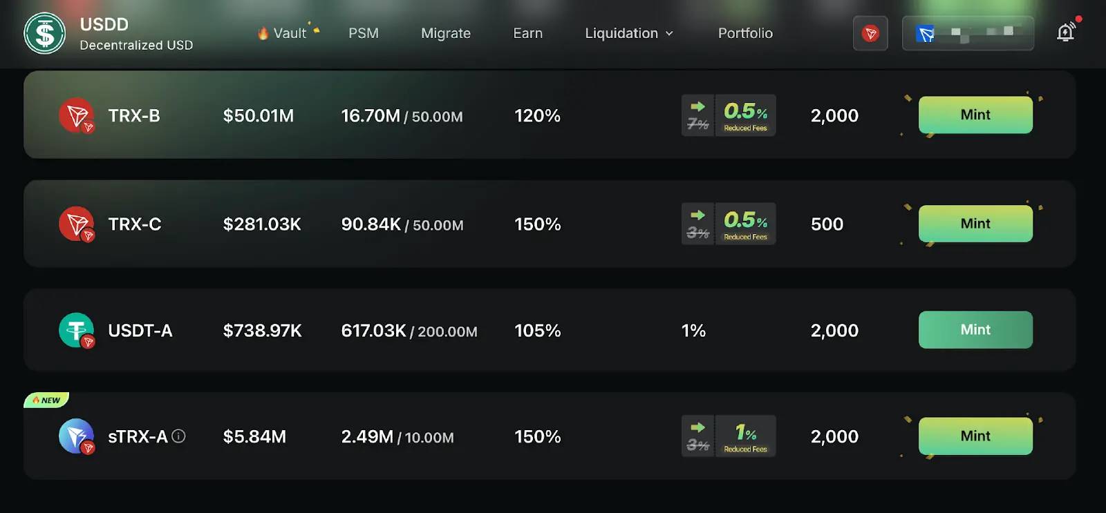 TRON 链资产收益教程