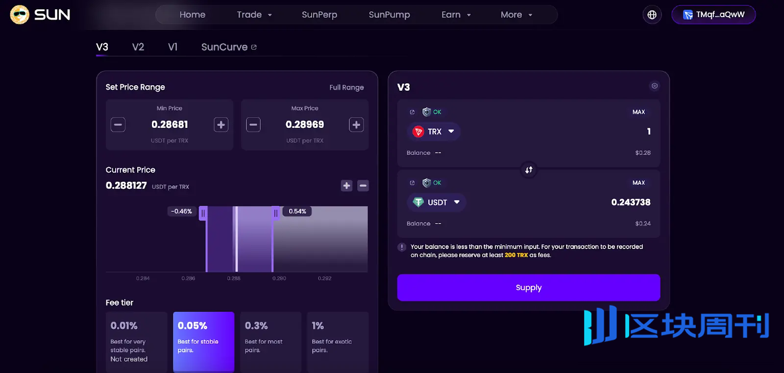 TRON 链资产收益教程