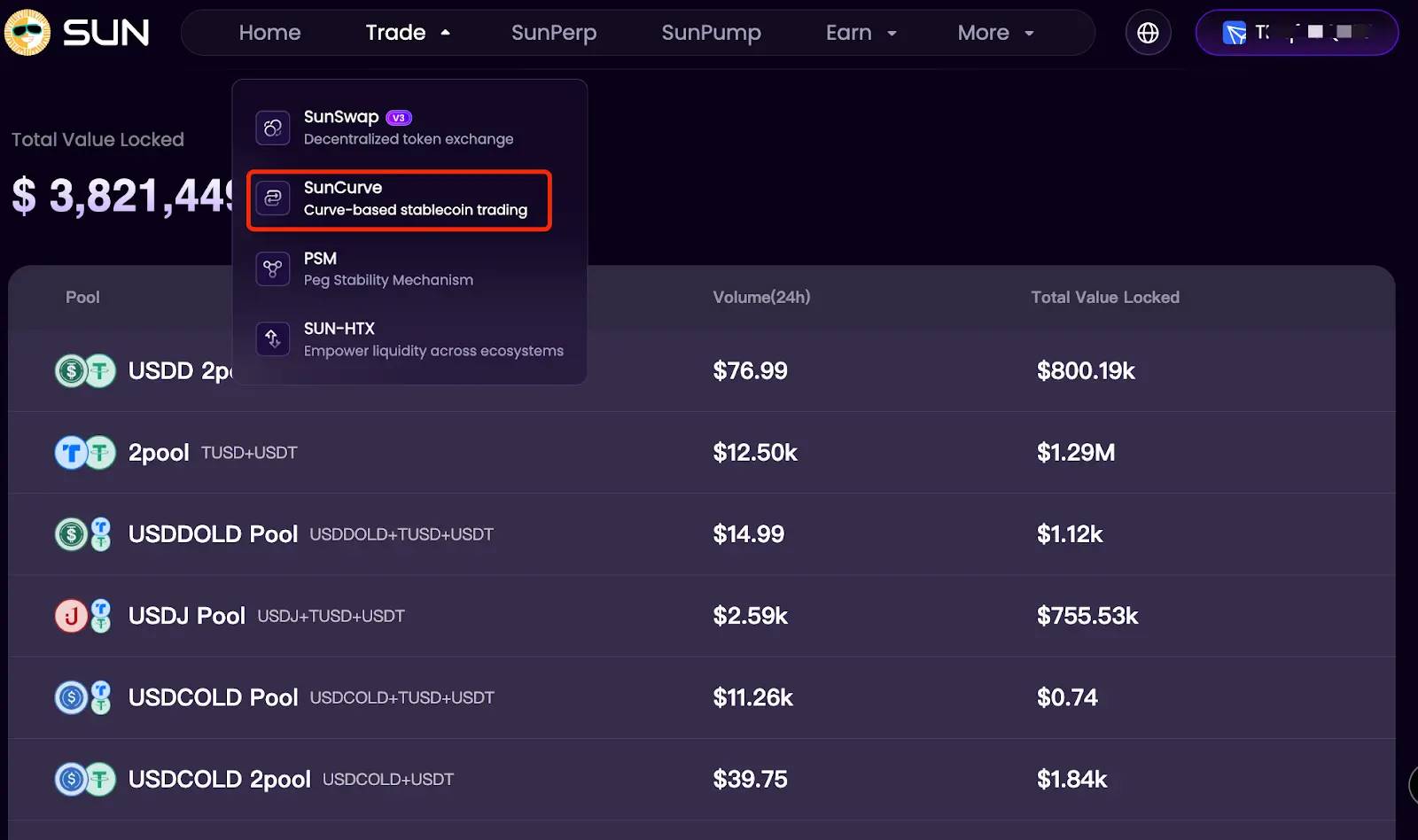 TRON 链资产收益教程