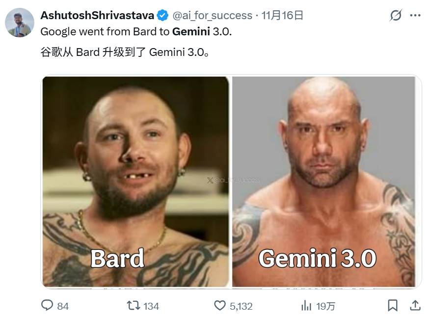 Gemini 3 深夜来袭：力压 GPT 5.1，大模型谷歌时代来了