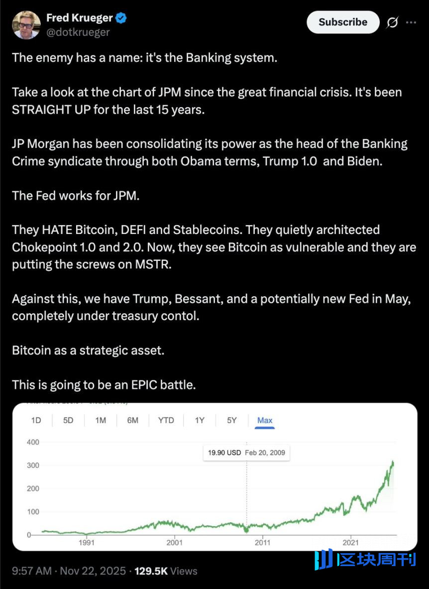 MSTR 要被「剔除」指数，摩根大通研报「意外躺枪」，币圈高呼「抵制」