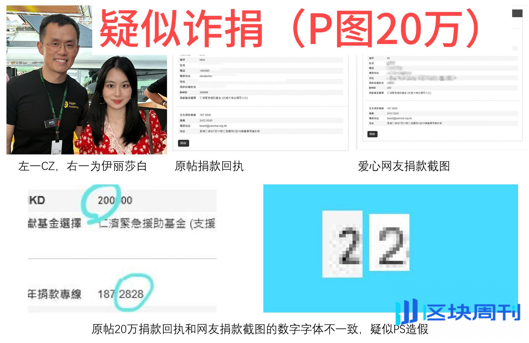 币圈女KOL“诈捐门”：伊丽莎白P图事件让Web3公益成流量战场？
