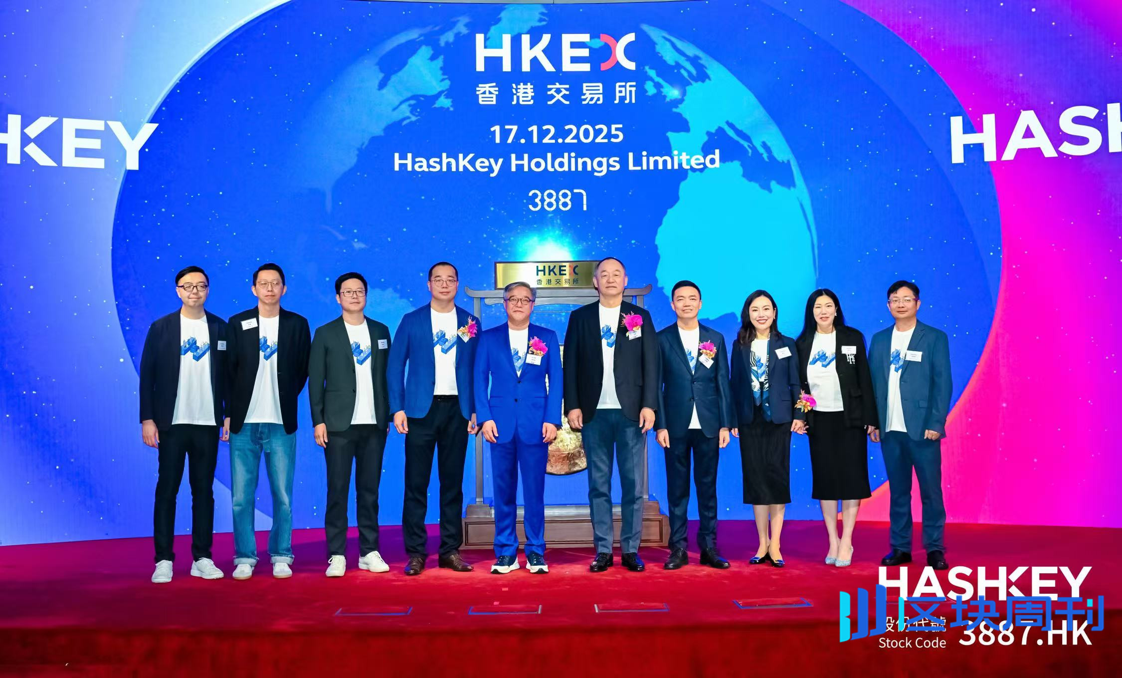 HashKey Holdings 正式在香港联合交易所主板挂牌上市-区块周刊BlockWeeks