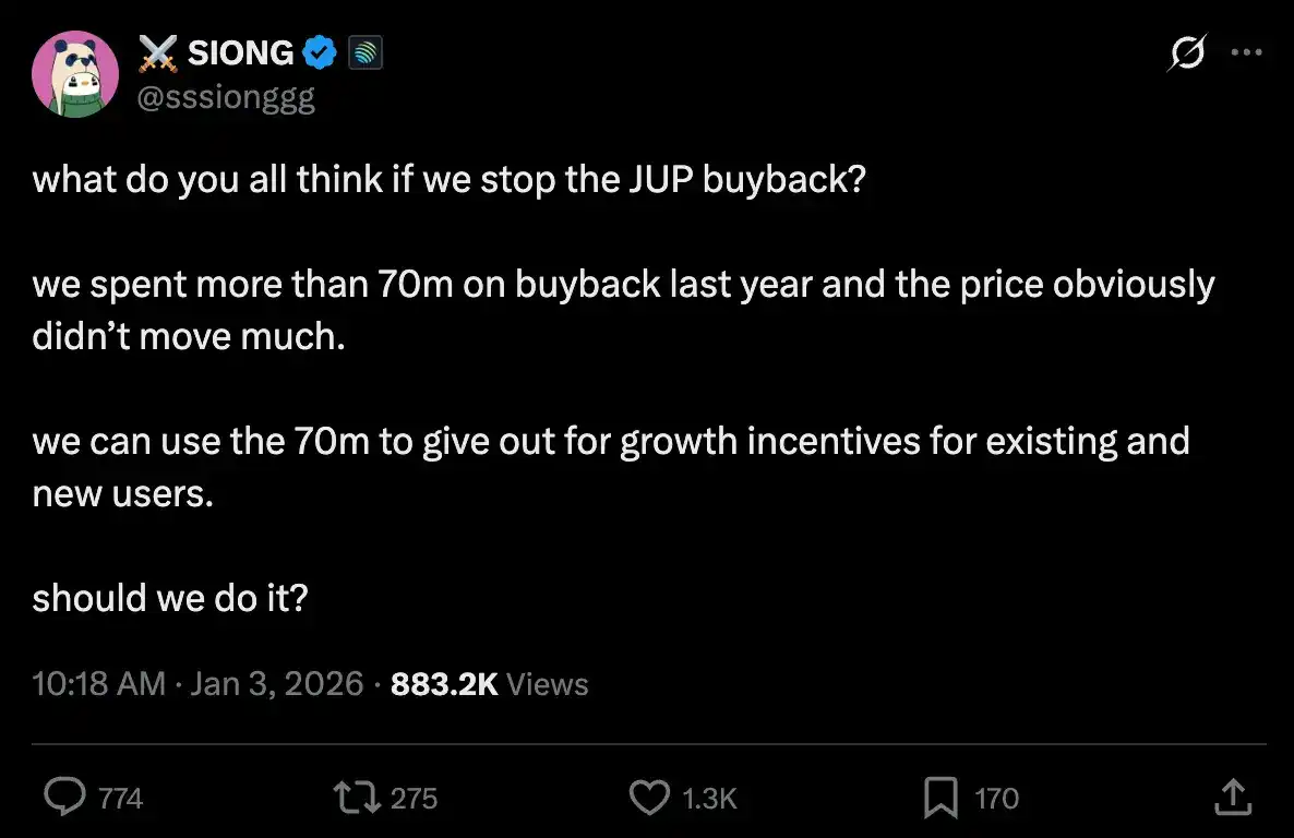 项目回购红利真的走到头了？ -区块周刊BlockWeeks