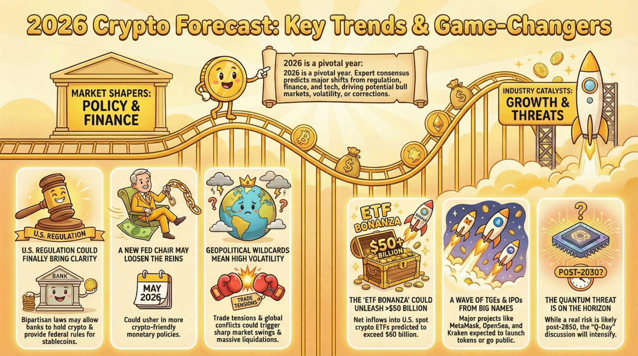 WEEX Labs：2026年有哪些对加密市场影响重大的议题-区块周刊BlockWeeks