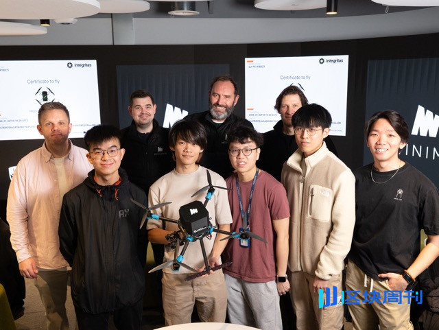全球首创！南安普顿大学联合Minima完成无人机区块链实时写入测试