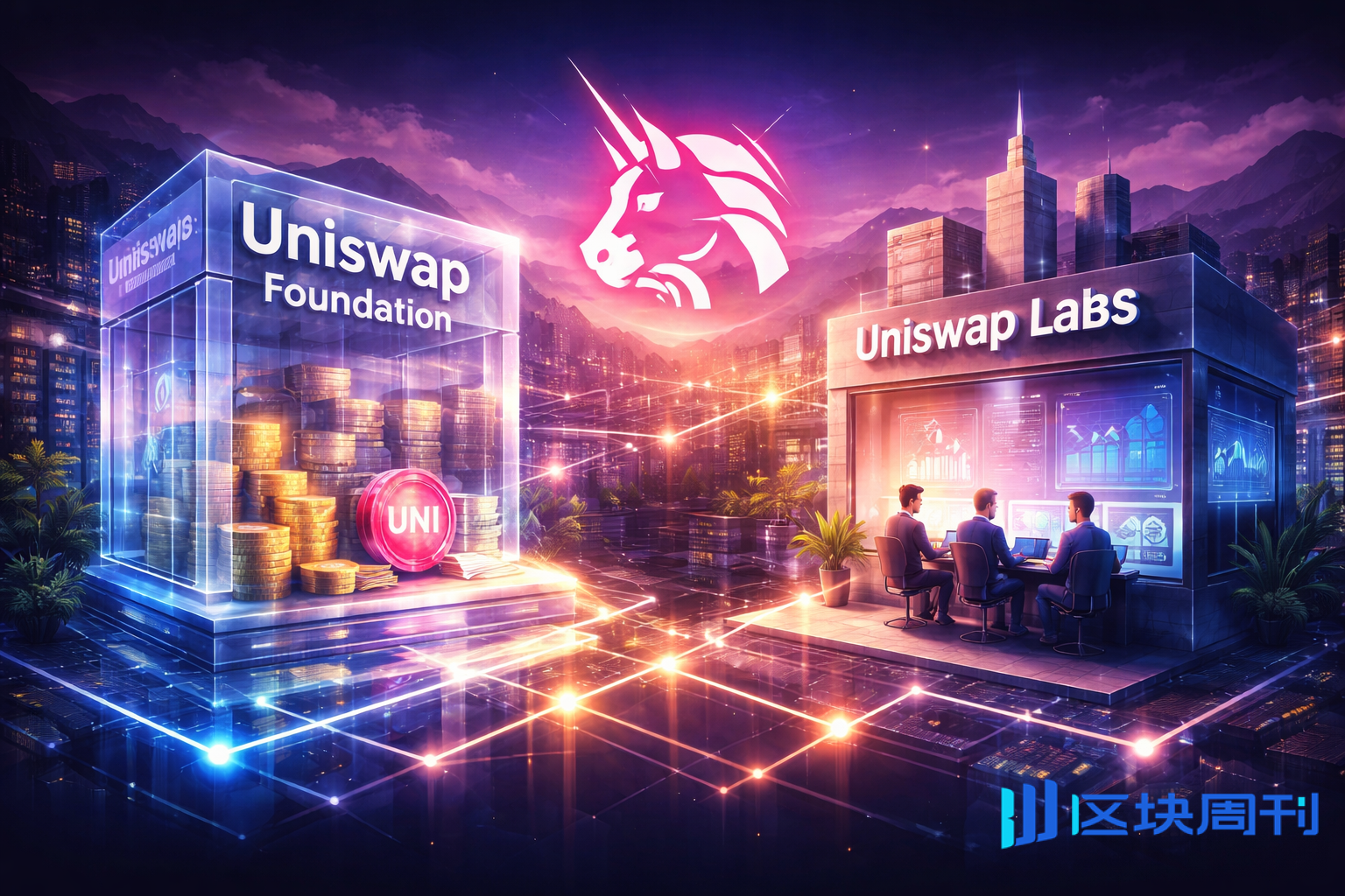 拆解Uniswap双头架构：基金会与Labs的分工与博弈？| BlockWeeks每周特刊