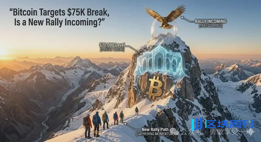 比特币价格目标突破 7.5 万美元，新一轮上涨行将到来？