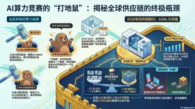 AI算力产业链瓶颈传导的底层逻辑