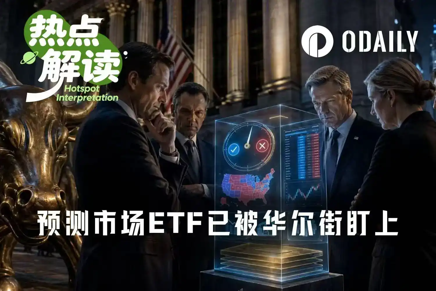 首批预测市场ETF暂缓上线，华尔街正盯着这门生意